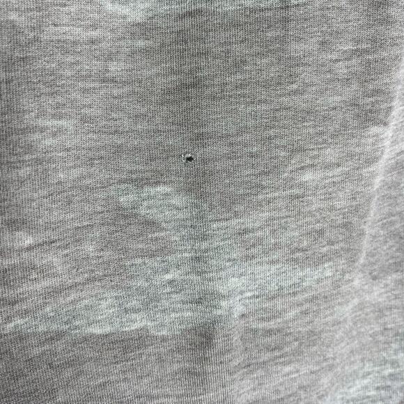 Athleta Girl Warm Up Jogger 14 Heather Gray Camo Drawstring Sweatpant Zip Pocket - Picture 9 of 10